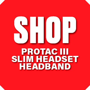 shop Protac III Slim Headset Headband 
